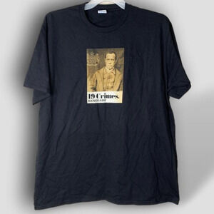 Port and company men’s graphic tee 19 crimes size XL